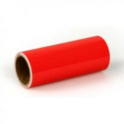 Oracover Oratrim Roll Flu. Red (21) 9.5Cm X 2M