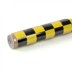 2Mtr Oracover Fun-3 Large Cheq.Yellow/Black