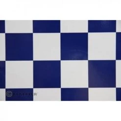 Oracover 2m Oracover Fun-5 White/Dark Blue
